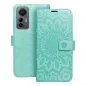 XIAOMI 12 Lite Wallet Cases MEZZO Book Mandala  Green 