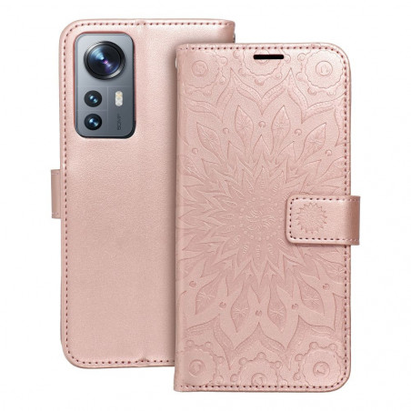 XIAOMI 12 Lite Wallet Cases MEZZO Book Mandala  Rose gold