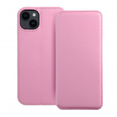 Apple iPhone 14 Plus Wallet Cases Dual Pocket book Light pink 