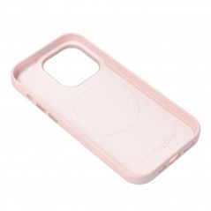 Apple iPhone 11 Case Leather Mag Cover Elegant  MagSAFE  Sand pink 