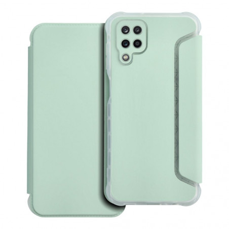 Samsung Galaxy A12 Wallet Cases Piano Book Light green