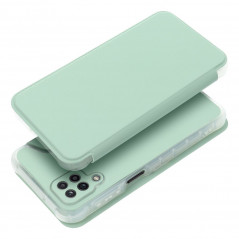 Samsung Galaxy A12 Wallet Cases Piano Book Light green 