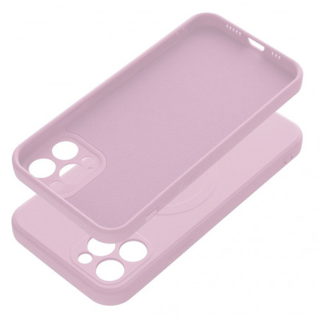 Apple iPhone 12 Pro Case Silicone Mag Cover MagSAFE  Pink