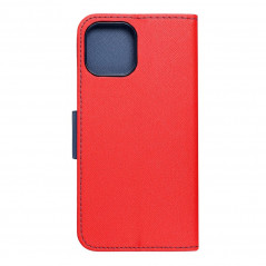 Apple iPhone 14 Wallet Cases Fancy Book Red / Navy