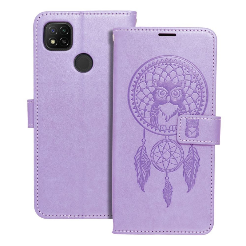 XIAOMI Redmi 9C Wallet Cases MEZZO Book Dreamcatcher  Purple 