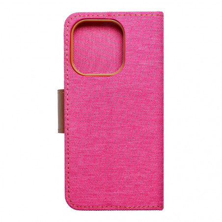 Apple iPhone 14 Pro Wallet Cases CANVAS Book Pink