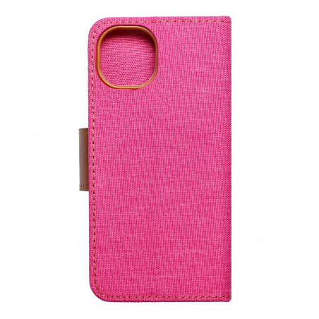 Apple iPhone 14 Plus Wallet Cases CANVAS Book Pink