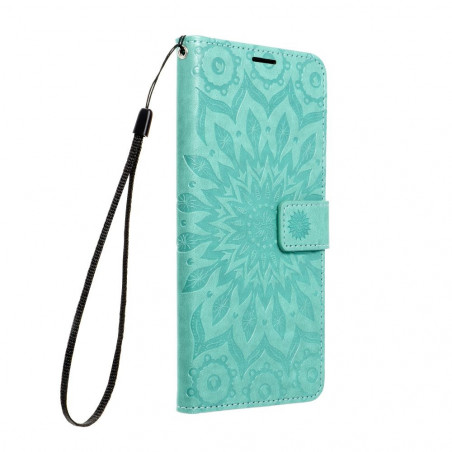 Apple iPhone 14 Pro Wallet Cases MEZZO Book Mandala  Green