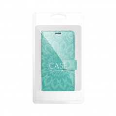 Apple iPhone 14 Pro Wallet Cases MEZZO Book Mandala  Green 