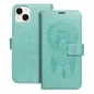 Apple iPhone 14 Plus Wallet Cases MEZZO Book Dreamcatcher  Green 