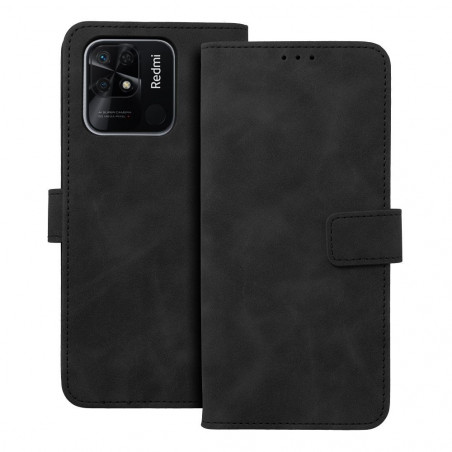 XIAOMI Redmi 10C Wallet Cases TENDER Book Black 