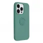 Apple iPhone 14 Pro Case Silicone ring Green 