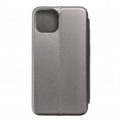 Apple iPhone 14 Wallet Cases Book Elegance Elegant  Grey 