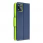 Apple iPhone 14 Pro Wallet Cases Fancy Book Navy / Lime 