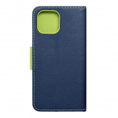 Apple iPhone 14 Wallet Cases Fancy Book Navy / Lime