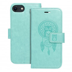 Apple iPhone 7 Wallet Cases MEZZO Book Dreamcatcher  Green 