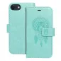 Apple iPhone SE 2020 Wallet Cases MEZZO Book Dreamcatcher  Green 