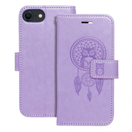 Apple iPhone 7 Wallet Cases MEZZO Book Dreamcatcher  Purple 