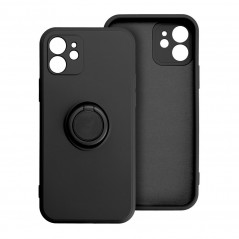 Apple iPhone 14 Pro Case Silicone ring Black 