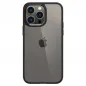 Apple iPhone 14 Pro Case Spigen Ultra Hybrid Crystal clear  Matte black 