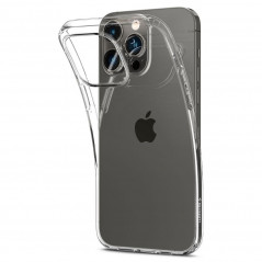 Apple iPhone 14 Pro Max Case Spigen Liquid Crystal Crystal clear  Transparent 