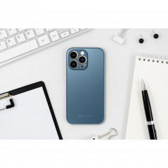 Apple iPhone XS Case Roar Matte Glass Stylish  Blue 