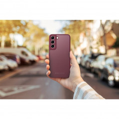 Samsung Galaxy A02s Case Roar Matte Glass Stylish  Claret 