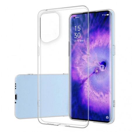 Oppo Find X5 Case Ultra Slim 0,5mm Transparent 