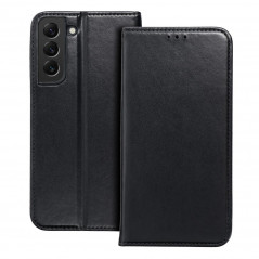 Samsung Galaxy S22 Ultra Wallet Cases Smart Magneto book Black 