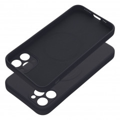 Apple iPhone 11 Pro Case Silicone Mag Cover MagSAFE  Black 