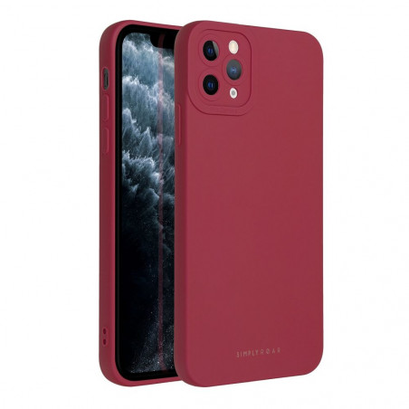 Apple iPhone 11 Pro Max Case Roar Luna Monochrome, Stylish, An aesthetic accessory  Red