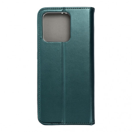 XIAOMI Redmi 10C Wallet Cases Smart Magneto book Dark green 