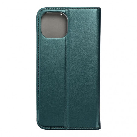 Apple iPhone 14 Wallet Cases Smart Magneto book Dark green 