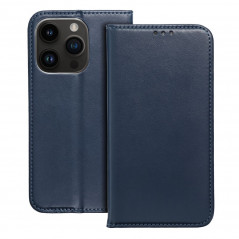 Apple iPhone 14 Plus Wallet Cases Smart Magneto book Navy 