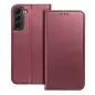 Samsung Galaxy A22 5G Wallet Cases Smart Magneto book Burgundy 