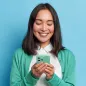 Apple iPhone X Case Roar Luna Monochrome, Stylish, An aesthetic accessory  Green 