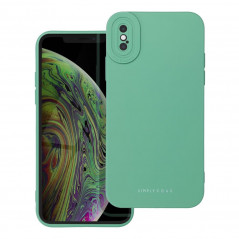 Apple iPhone XS Case Roar Luna Monochrome, Stylish, An aesthetic accessory  Green 