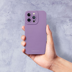 Apple iPhone XS Case Roar Luna Monochrome, Stylish, An aesthetic accessory  Violet 