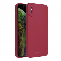 Apple iPhone XS Case Roar Luna Monochrome, Stylish, An aesthetic accessory  Red 