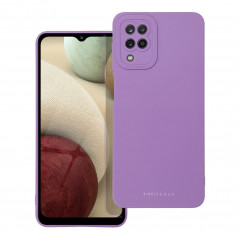 Samsung Galaxy A12 Case Roar Luna Monochrome, Stylish, An aesthetic accessory  Violet