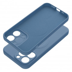 Apple iPhone 13 Pro Case Silicone Mag Cover MagSAFE  Blue 