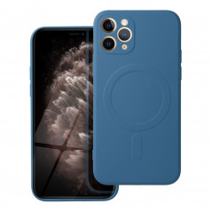 Apple iPhone 11 Pro Case Silicone Mag Cover MagSAFE  Blue 