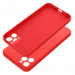 Apple iPhone 11 Pro Max Case Silicone Mag Cover MagSAFE  Red 