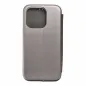 Apple iPhone 14 Pro Wallet Cases Book Elegance Elegant  Grey 