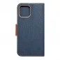 Apple iPhone 14 Wallet Cases CANVAS Book Navy blue 