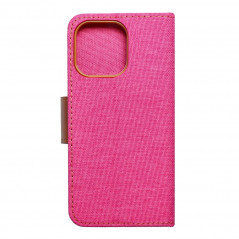 Apple iPhone 14 Pro Max Wallet Cases CANVAS Book Pink 