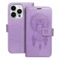 Apple iPhone 14 Pro Wallet Cases MEZZO Book Dreamcatcher  Purple 