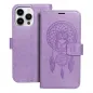 Apple iPhone 14 Pro Max Wallet Cases MEZZO Book Dreamcatcher  Purple 