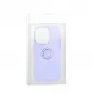 Apple iPhone 14 Case Silicone ring Violet 