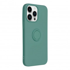 Apple iPhone 14 Pro Max Case Silicone ring Green 